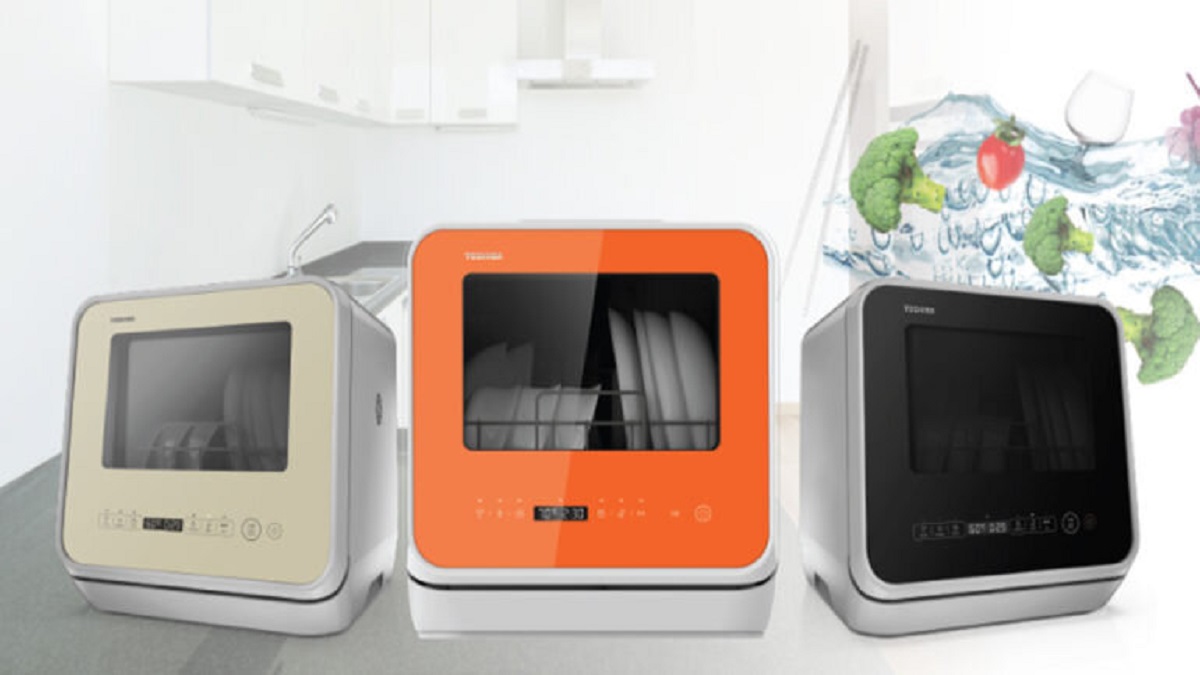 Máy rửa bát mini Toshiba DWS-22A