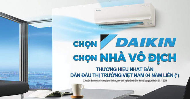 Những lý do sau khuyên bạn nên chọn điều hòa Daikin để sử dụng cho nhà mình