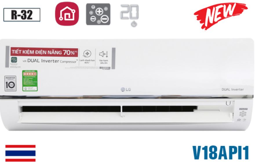 Điều hòa LG 18000btu V18API1 mang những công nghệ gì?