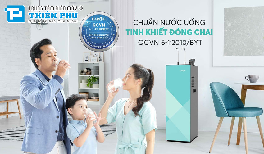 Máy Lọc Nước Nóng Lạnh Karofi KAD-N91 10 Lõi