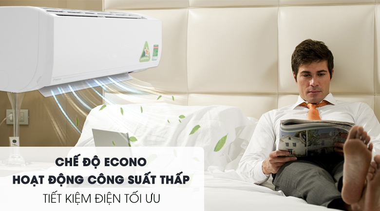 Chế độ Econo Cool trên điều hòa Đaikin 9000btu  là gì? Có tác dụng như thế nào?