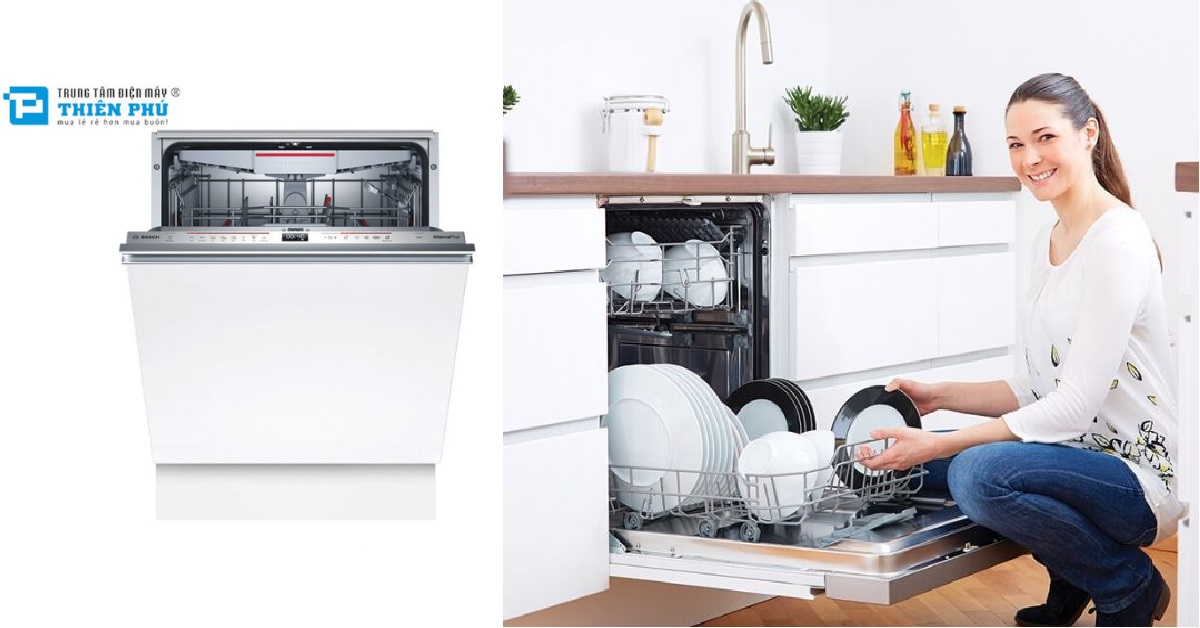 5 lý do nên mua máy rửa bát Bosch SMV6ZCX42E