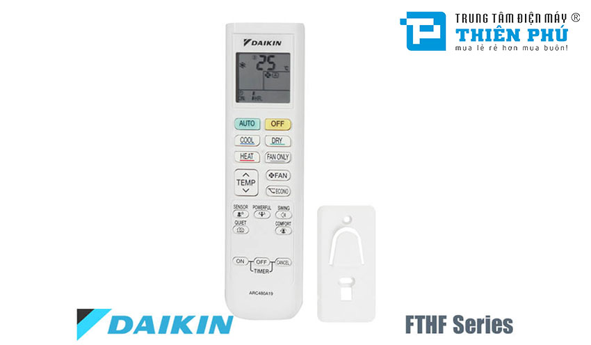 Hướng dẫn cách bật lạnh sưởi trên điều hòa Daikin 2 chiều FTHF71VVMV