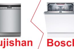 So sánh máy rửa bát Fujishan và Bosch: máy rửa bát loại nào tốt?