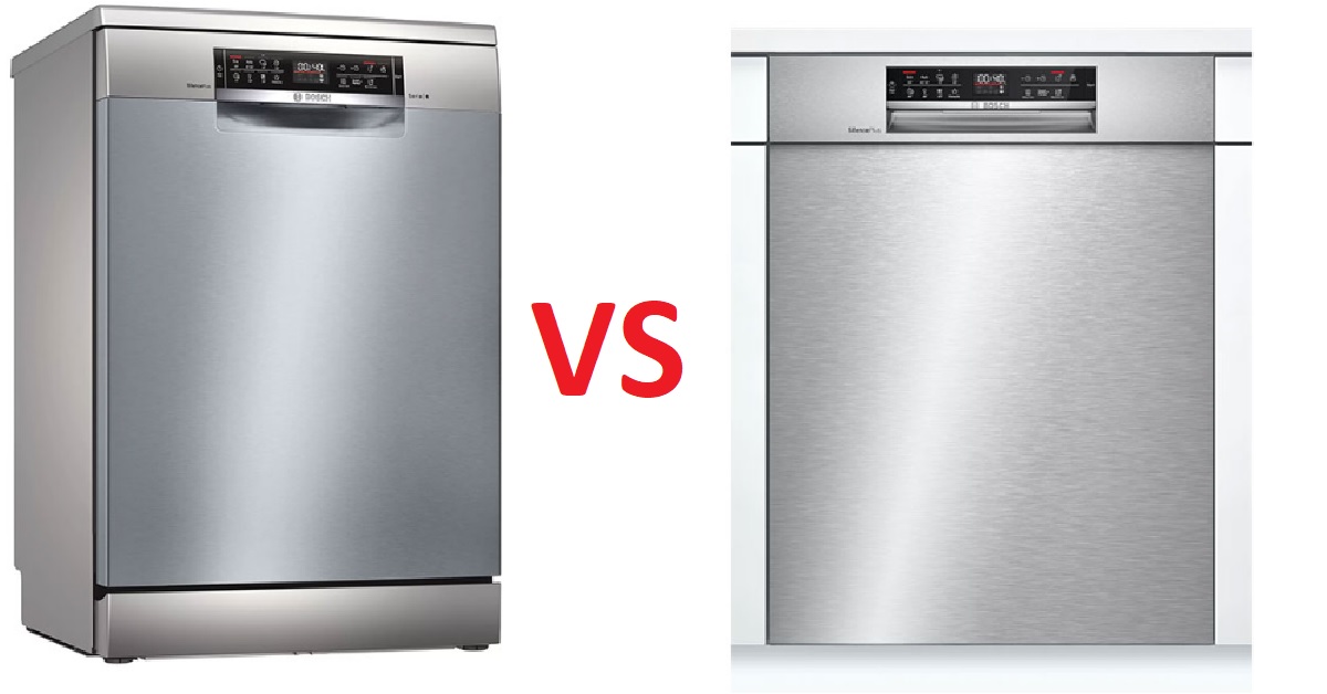 So sánh máy rửa bát Bosch SMS6ECI93E và Bosch SMU6ECS57E: máy rửa bát wifi loại nào tốt?