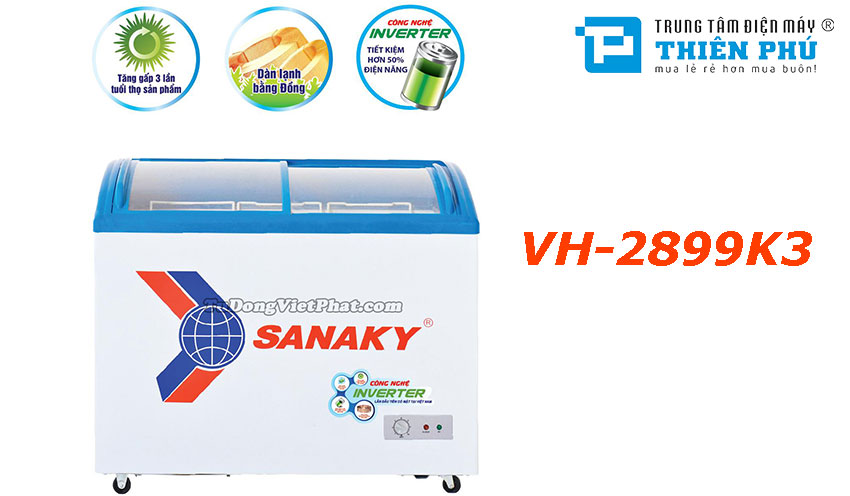 Gợi ý 3 sản phẩm tủ đông Sanaky Inverter được khách hàng yêu thích nhất 