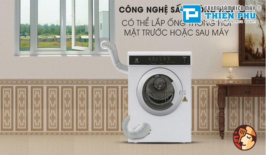 Ưu điểm nổi bật của dòng máy sấy Bosch 8kg công nghệ thông hơi