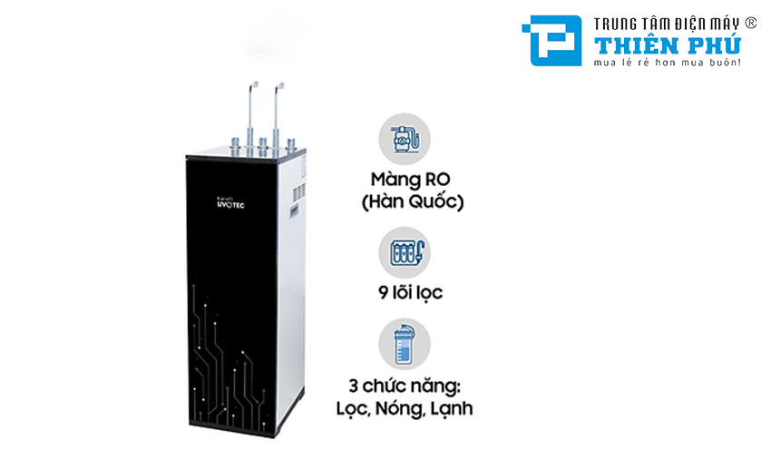 Máy lọc nước Karofi giá rẻ 9 lõi- Thấu hiểu chuyên sâu- An tâm sống khỏe 