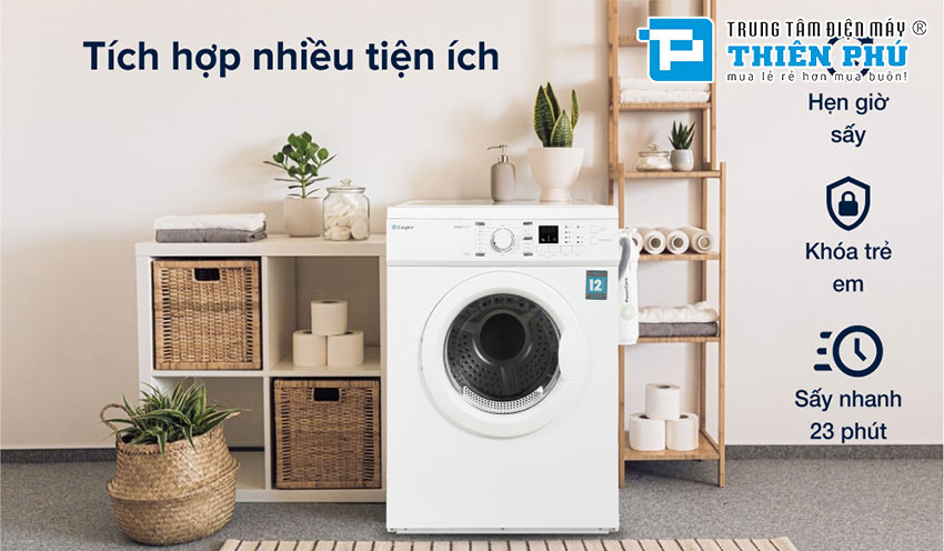 Những lý do khiến máy sấy Casper TD-72VWD được nhiều người biết đến