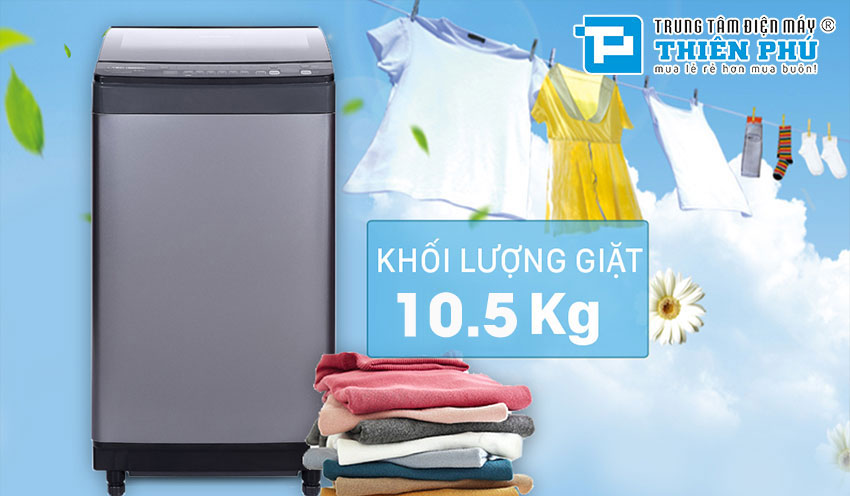 Máy giặt Sharp 10.5kg ES-X105HV-S có thật sự tiết kiệm điện không? 