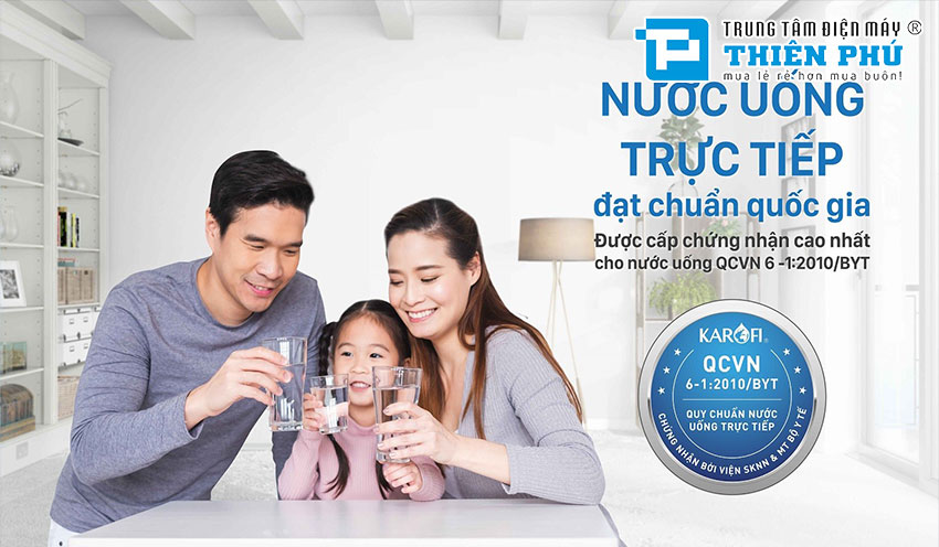 Giải pháp tốt nhất mang lại nguồn nước sạch- Máy lọc nước Karofi KAQ-O07