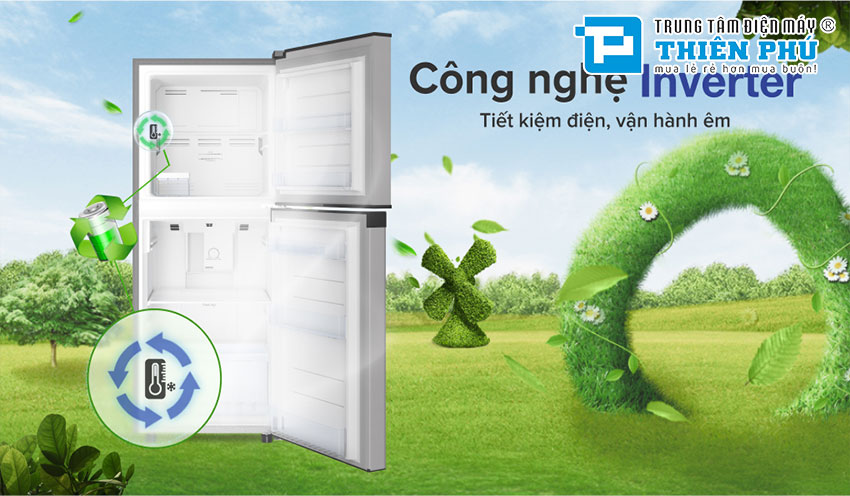 Công nghệ tiết kiệm điện trên tủ lạnh Casper RT-215VS có gì nổi bật