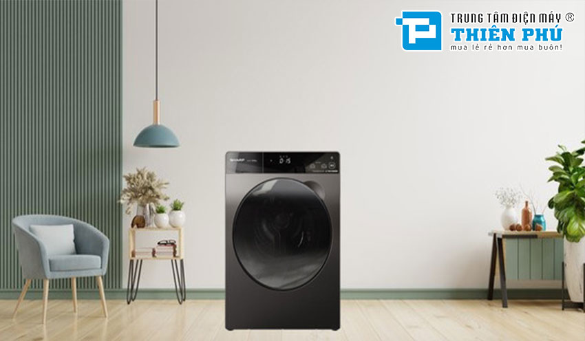 Đầu tư máy giặt Sharp ES-FK1054SV-G liệu có xứng đáng hay không?