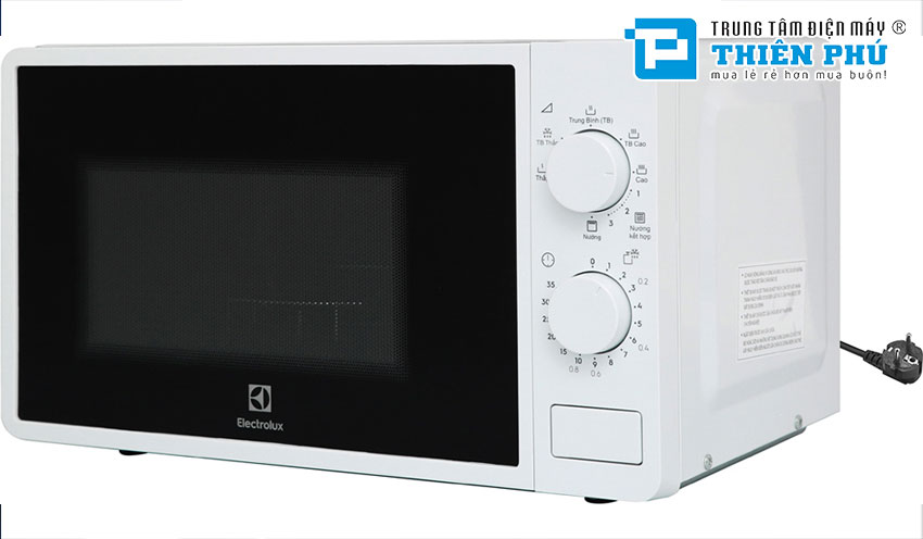 Lò vi sóng Electrolux EMG20K38GWP sản phẩm tiện ích cho mọi gia đình 