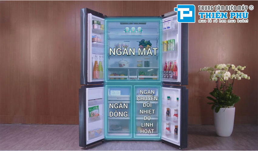 Tủ lạnh Casper RM-680VBW chuyên gia bảo quản và chăm sóc sức khỏe 