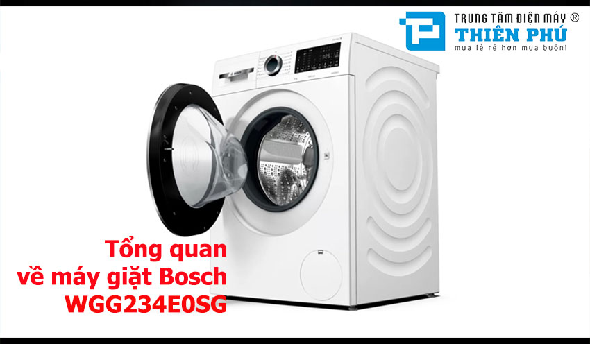Hướng dẫn sử dụng các chế độ giặt trên máy giặt Bosch WGG234E0SG 