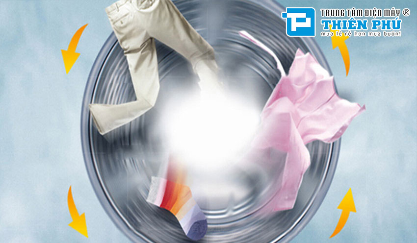 Công nghệ diệt khuẩn lên tới 99.99% trên máy giặt Bosch Serie 8 WAW28480SG 