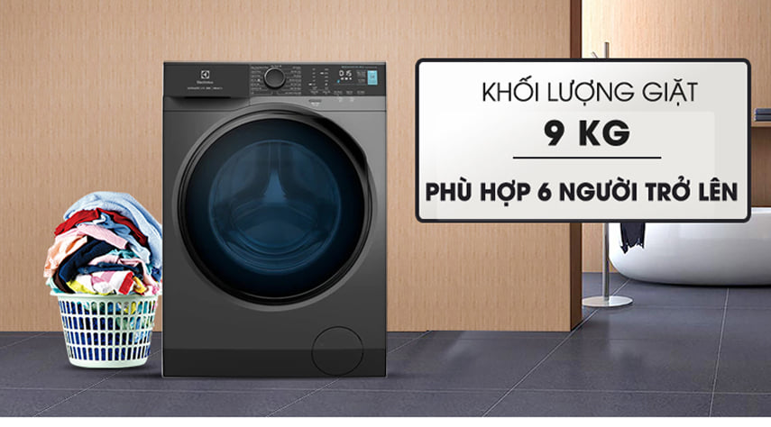 máy giặt cửa trước Electrolux EWF9024P5SB 9kg