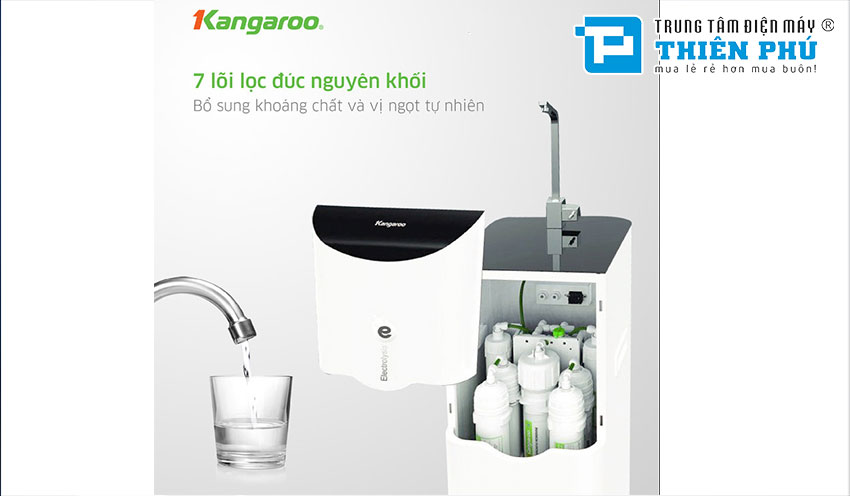 Máy lọc nước Kangaroo Hydrogen KG100ES-Thiết bị bảo vệ sức khỏe cho người dùng