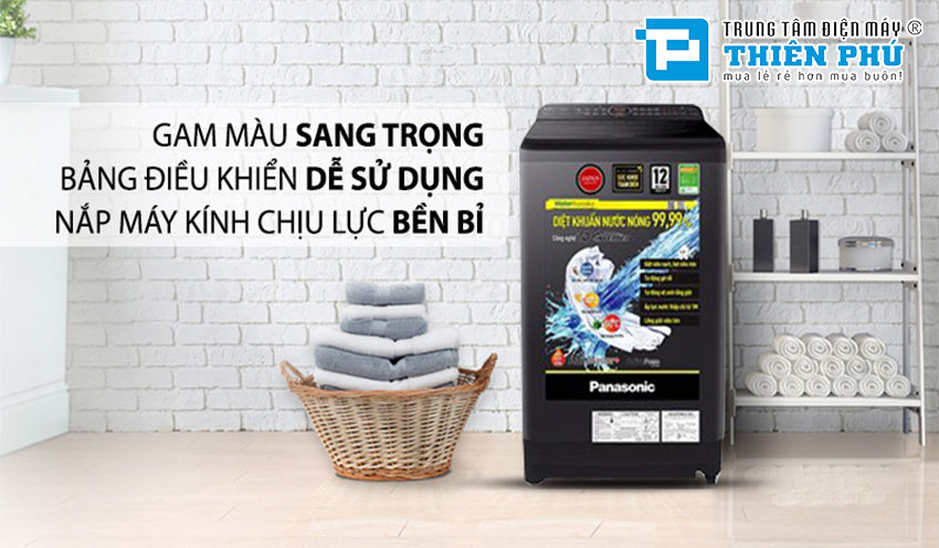 Những ưu điểm nổi bật khiến người dùng yêu thích chiếc máy giặt Panasonic NA-FD95V1BRV