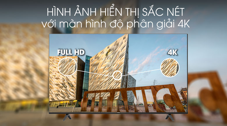 Đánh giá thiết kế, công nghệ có trên tivi TCL 55 inch 4K 55P615