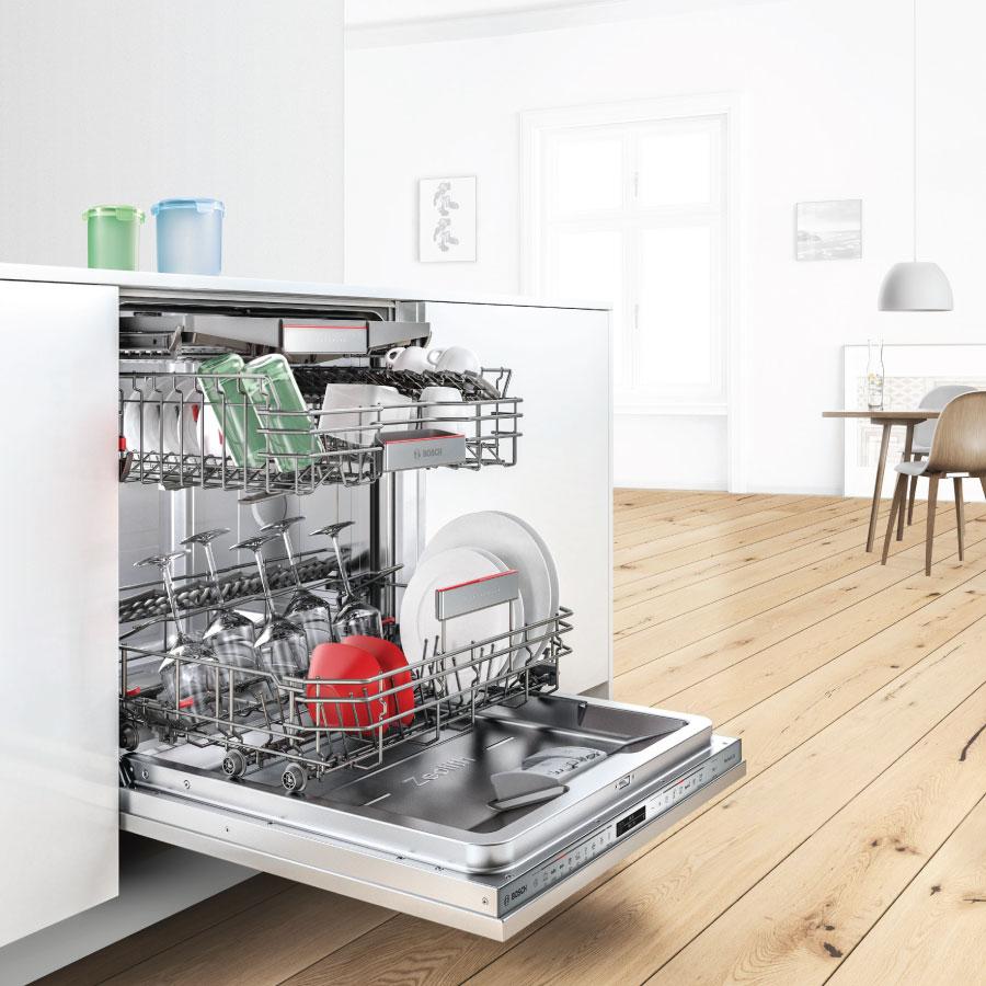 Rửa bát sẽ không còn là nỗi lo, bởi đã có máy rửa bát Bosch 14 Bộ SMS8ZDW48M Serie 8