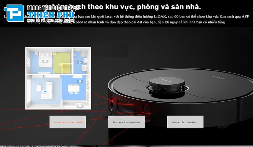 Robot Hút Bụi Lau Nhà Xiaomi Dreame L10 Pro