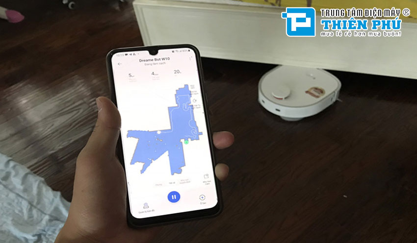 Robot Hút Bụi Lau Nhà Xiaomi Dreame W10 Pro