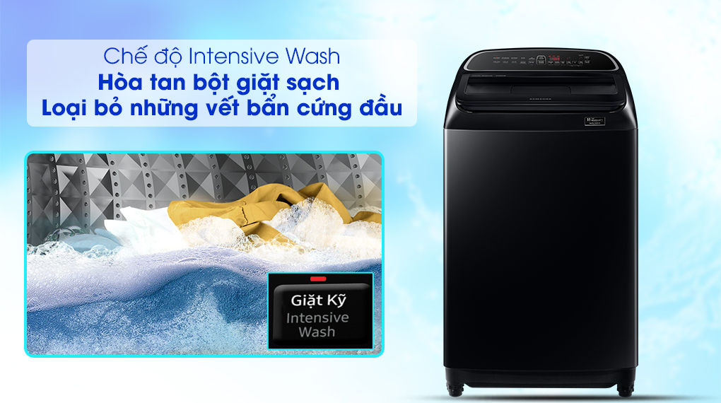 công nghệ giặt kỹ Intensive Wash