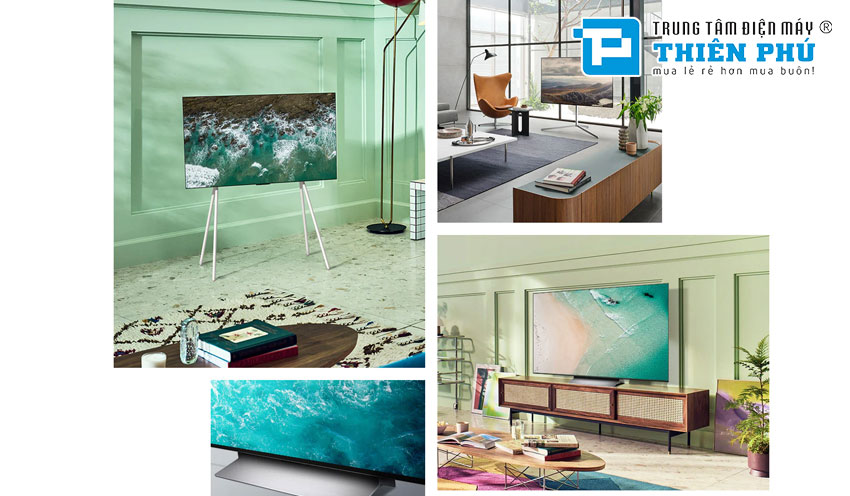 Bảo vệ mắt với tivi LG OLED 48 inch OLED48C2PSA dành riêng cho phòng khách hẹp