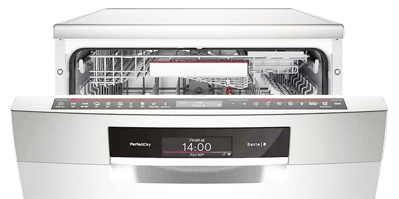 Thương hiệu Bosch máy rửa bát nào có sấy diệt khuẩn?