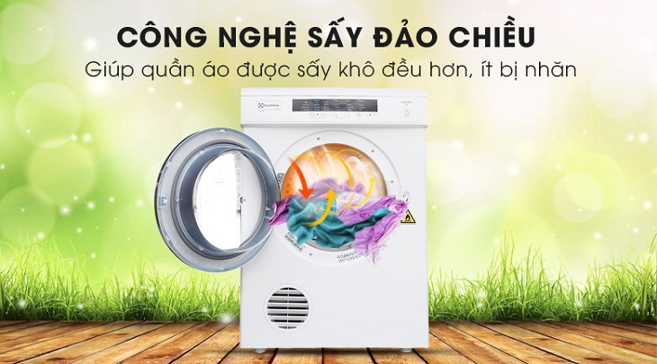 Khám phá công nghệ trên máy sấy quần áo electrolux