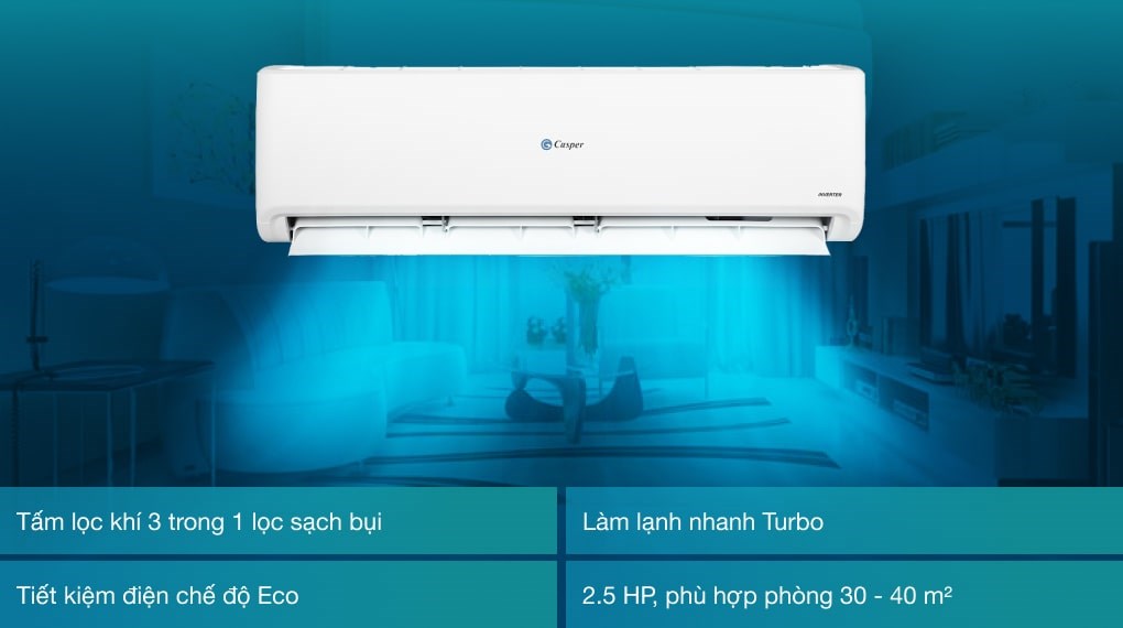 Bật mí về công dụng của điều hòa Casper ưa chuộng nhất hiện nay