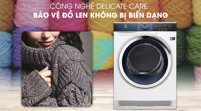 Máy sấy quần áo electrolux - sử dụng cho gia đình có 3-5 thành viên