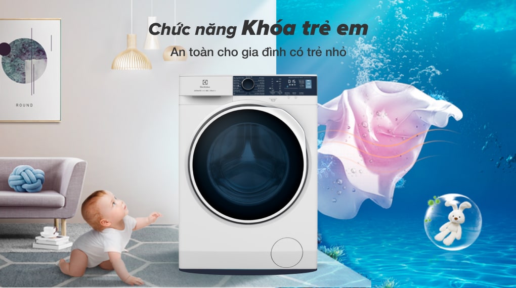máy giặt Electrolux EWF9024P5WB 9kg