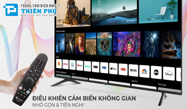 7 lý do nên mua Smart tivi Casper 65 inch 65EG8000 tại Thiên Phú