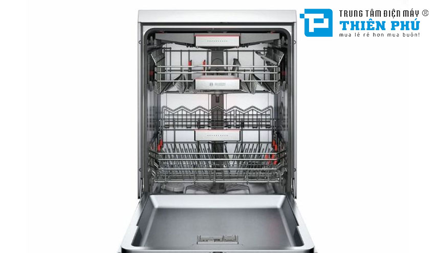 Rửa bát sẽ không còn là nỗi lo, bởi đã có máy rửa bát Bosch 14 Bộ SMS8ZDW48M Serie 8