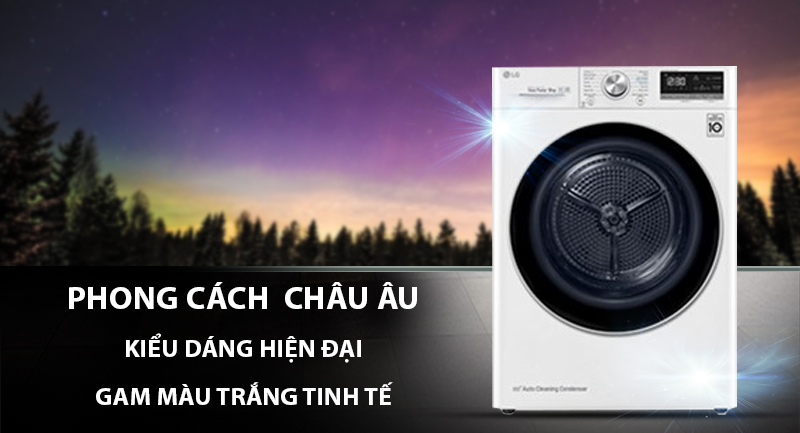 Lý do máy sấy quần áo LG DVHP09W được ưa chuộng nhiều so với các hãng khác