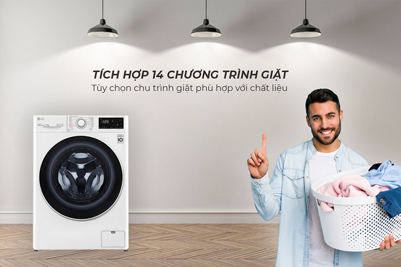 Máy giặt LG cửa ngang FV1411S5W 11kg 