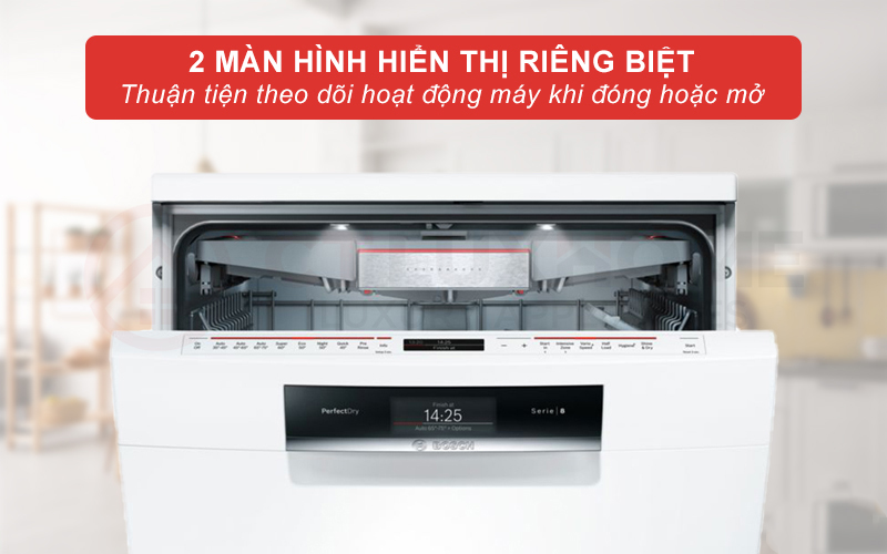 Máy rửa bát Bosch serie 8 giá bao nhiêu? Mẫu nào hot?