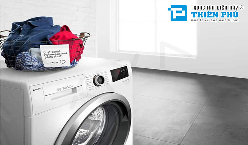 Ưu điểm và nhược điểm của loại máy sấy quần áo Bosch bạn nên biết