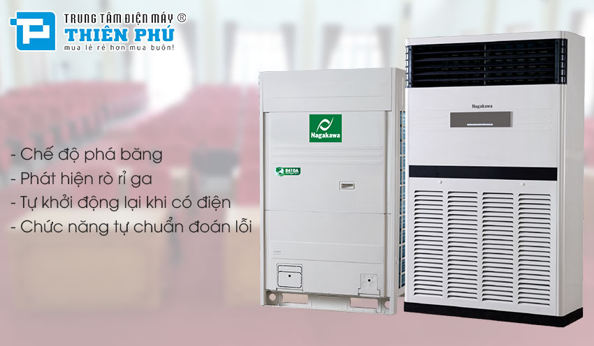 Điều Hòa Cây Tủ Đứng Nagakawa 1 Chiều 96000Btu NP-C100R1C24