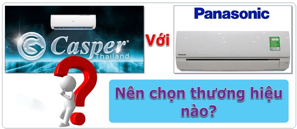 Cùng so sánh điều hòa giá rẻ Casper GC-09IS33 và điều hòa Panasonic 9000 CU/CS-XPU9XKH-8