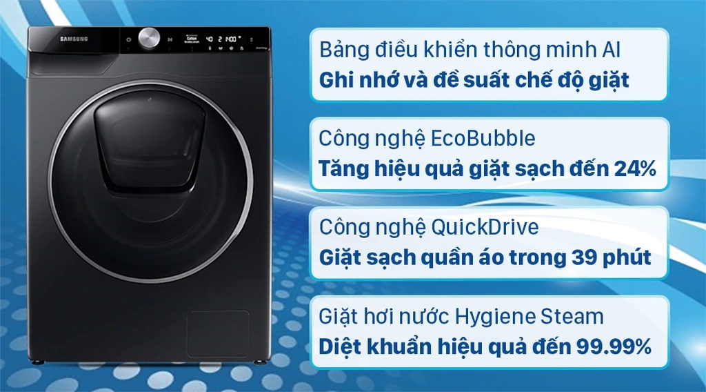 máy giặt Samsung WW10TP54DSB/SV