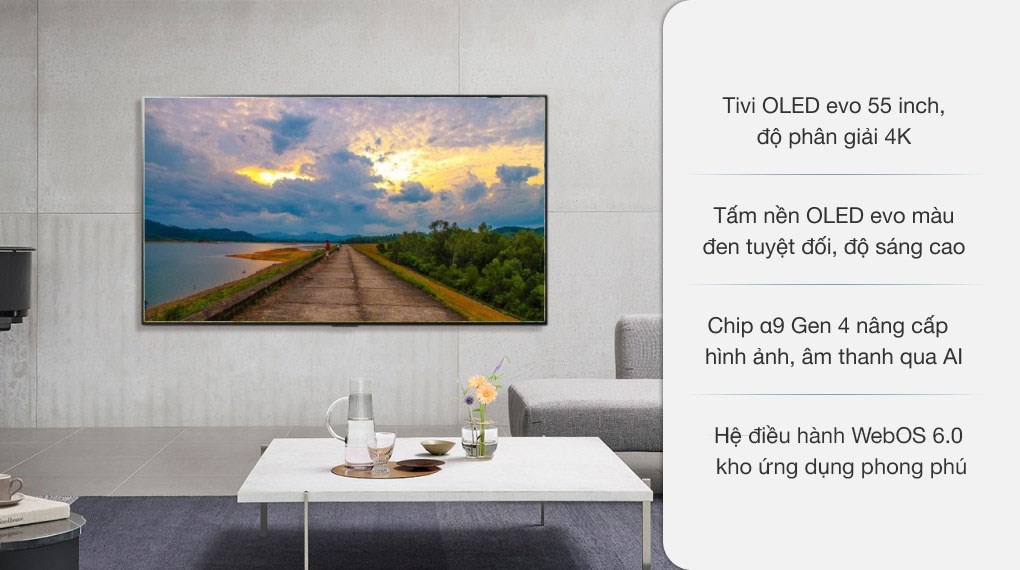 Đánh giá chiếc Tivi Oled Smart Tivi LG 55G1PTA chất lượng cao