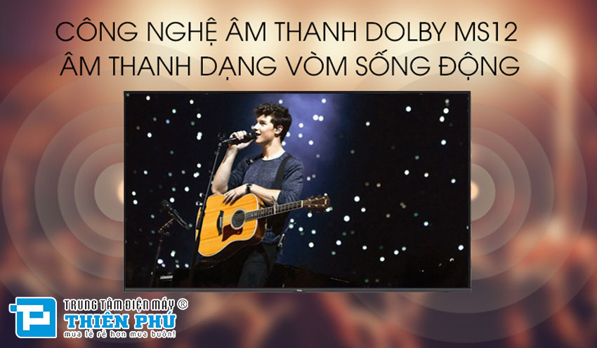 Smart Tivi TCL 4K 55 inch L55P65