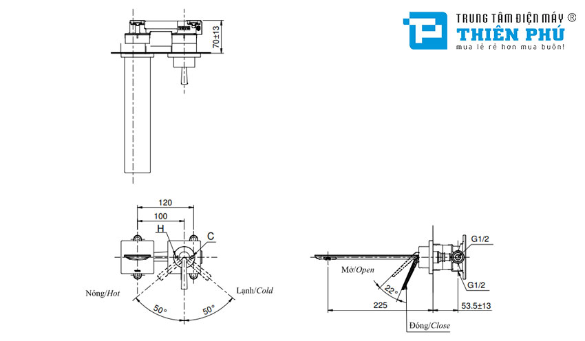 Vòi Rửa Mặt Toto TLP02310B