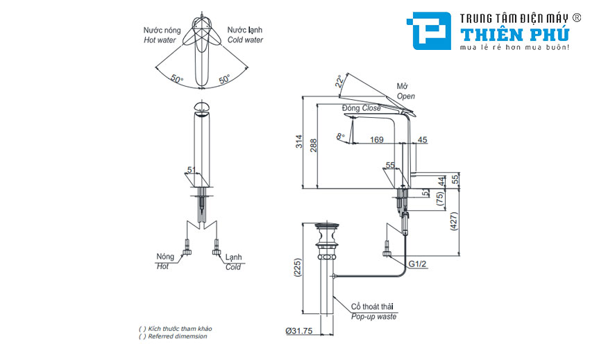 Vòi Rửa Mặt Toto TLP03301A1