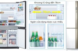 Tủ lạnh Sharp inverter SJ-FX680V-WH có được đánh gia cao bởi các đặc điểm gì ?