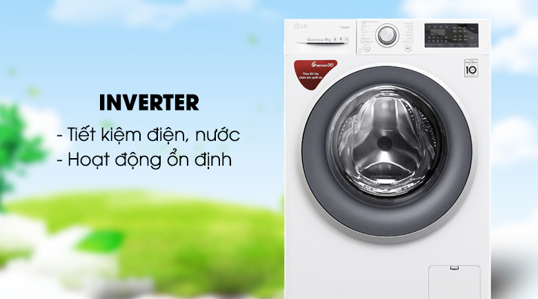 máy giặt LG tiết kiệm điện 